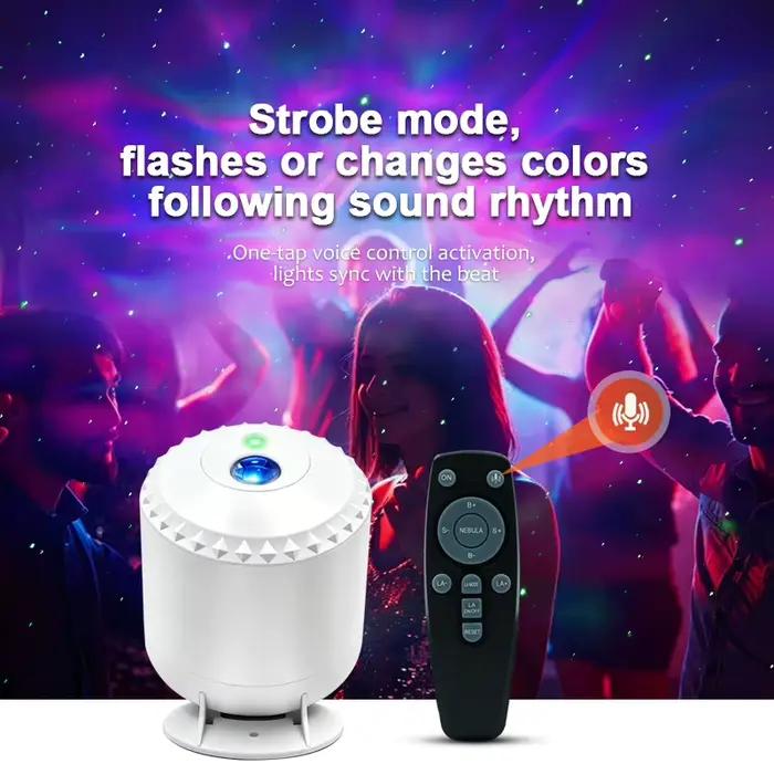 Projecteur d'étoiles Galaxy, lampe portable USB, lumière d'ambiance romantique, nébuleuse, lampe de projection d'étoiles pour cadeau