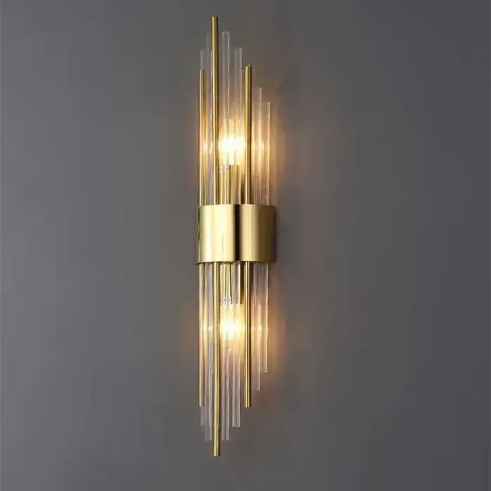 Applique murale de luxe moderne LED or applique murale éclairage intérieur applique murale décor à la maison pour salon chambre chevet escaliers lampes