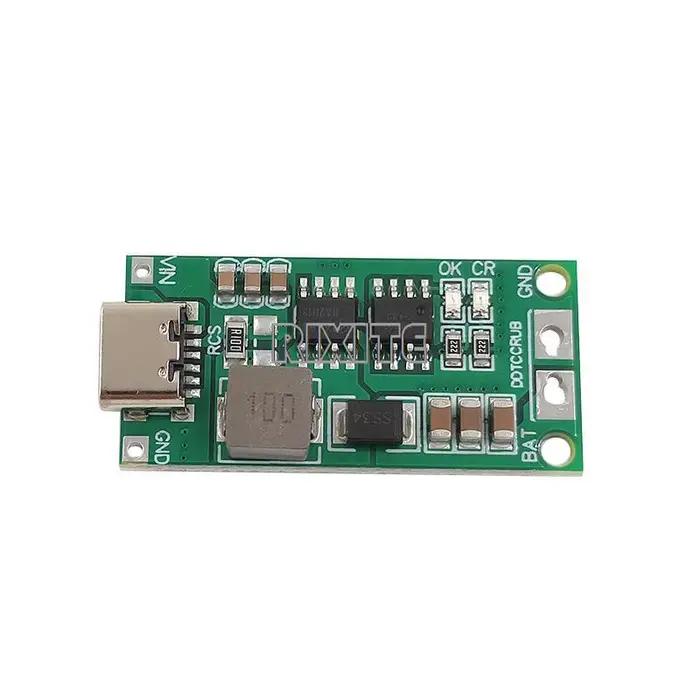 Carte de chargeur de batterie au Lithium de Type C BMS 2S 3S 4s 1A 2A 4A 18650
