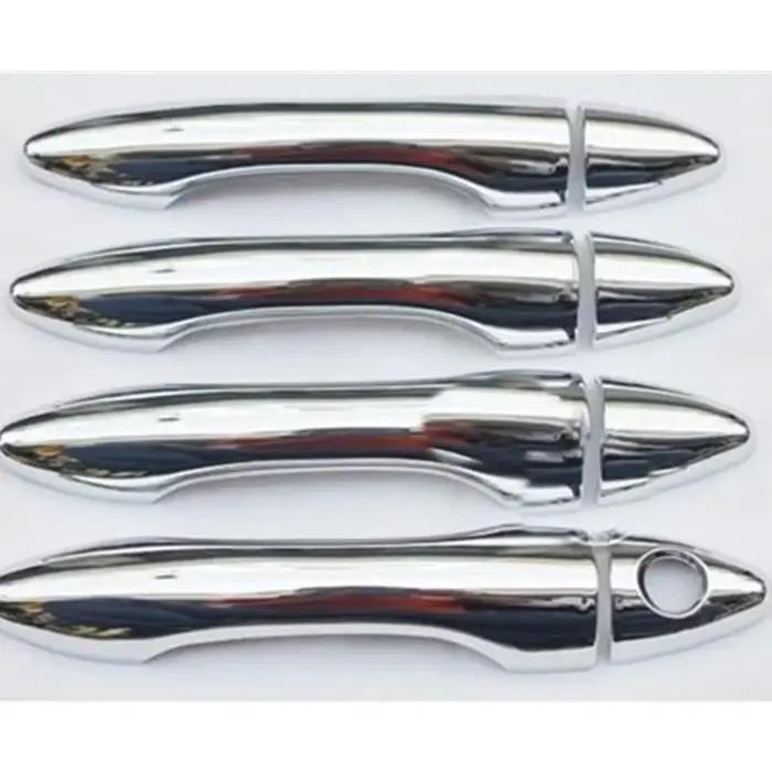 Couvercle de poignée de porte de style de voiture, accessoires extérieurs pour Hyundai Fête 35, 2010, 2011, 2012, 2013, 2014, 2015