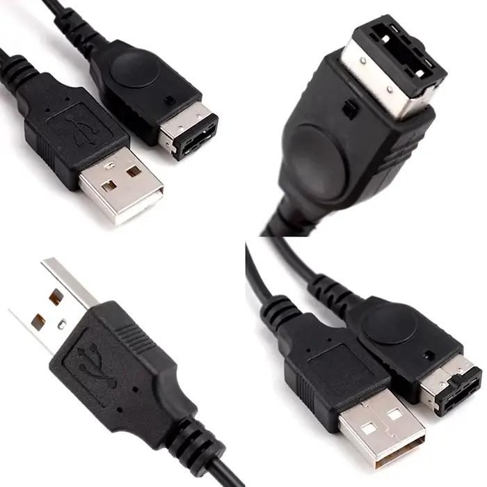 1/5/10 pièces chargeur de données USB câble d'alimentation cordon pour DS Lite DSL NDSL pour NDSi 3DS nouveau 3DS XL LL NDS GBA SP