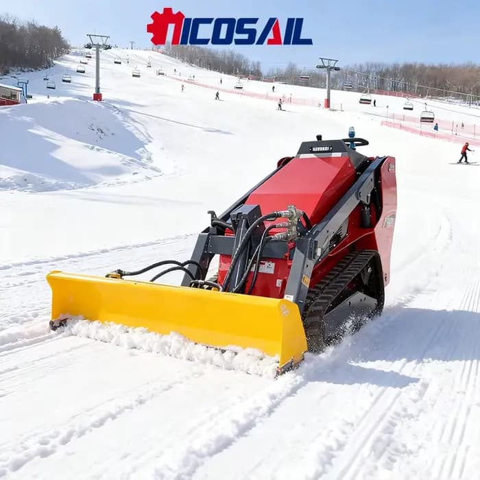 Mini-chargeuse forestière 600 kg, petite chargeuse avec godet, chargeuse hydraulique, autre moteur