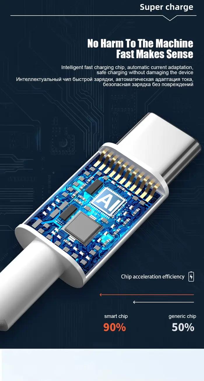Chargeur USB Super Rapide 67W pour Xiaomi, Adaptateur Secteur Mi 12 11, Câble Type C 6A, POCO X5 X4 Pro Note 9 10 11