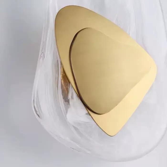 Lampe murale de luxe en forme d'herbe pour chambre à coucher, décoration de chevet, éclairage mural moderne pour salon, lumière LED créative pour intérieur