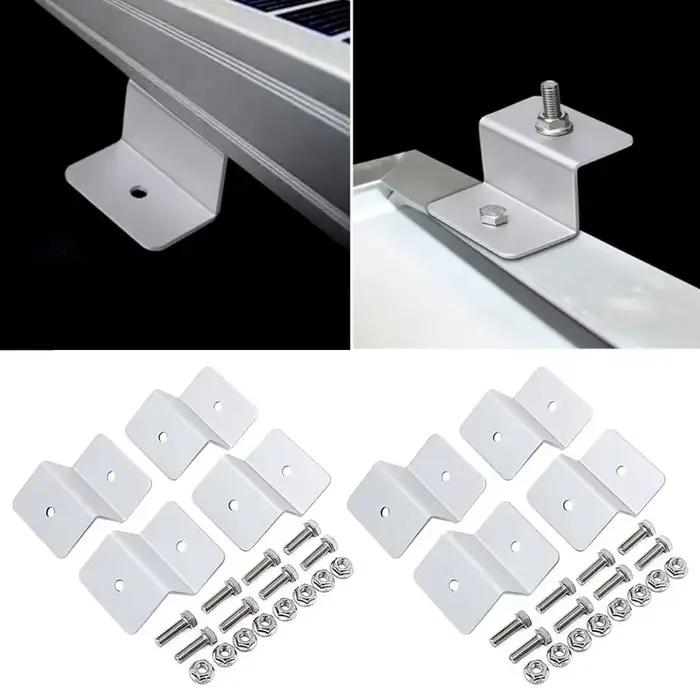 Kits de supports en aluminium pour panneaux solaires