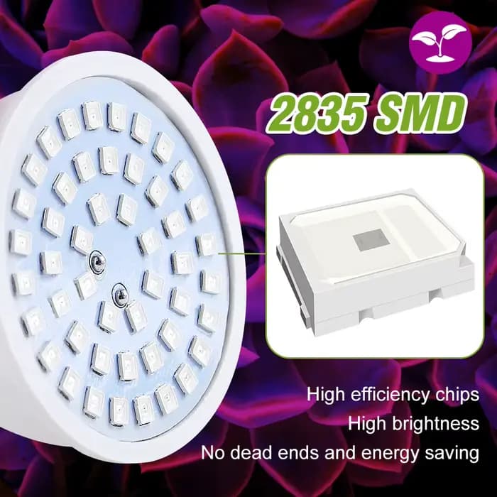 E27/E26 LED élèvent l'ampoule spectre complet GU10 projecteurs MR16 hydroponique fleur légumes culture plante lampe E14 B22 GU5.3