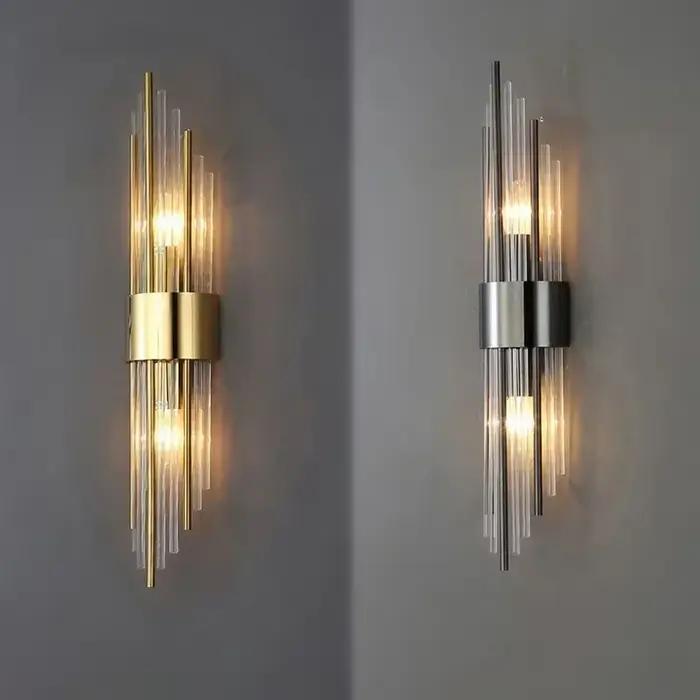 Applique murale de luxe moderne LED or applique murale éclairage intérieur applique murale décor à la maison pour salon chambre chevet escaliers lampes