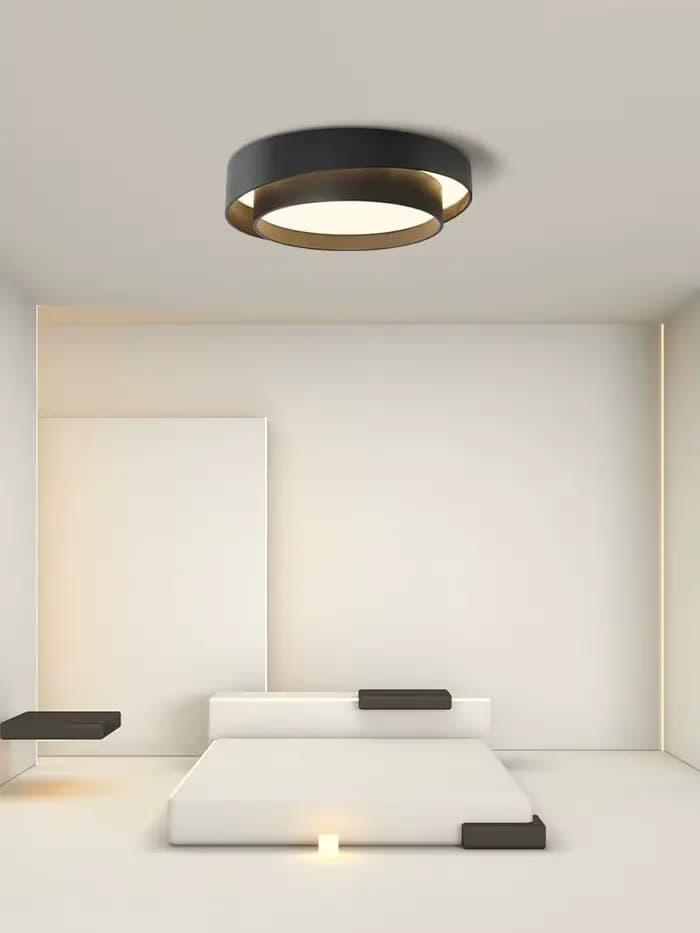 Plafonnier led au design moderne, design moderne, design artistique, idéal pour un Studio, une cuisine, une chambre à coucher, un couloir, un balcon ou un couloir