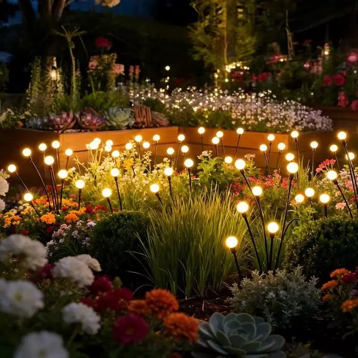 Lampes solaires LED extérieures Starburst Firefly