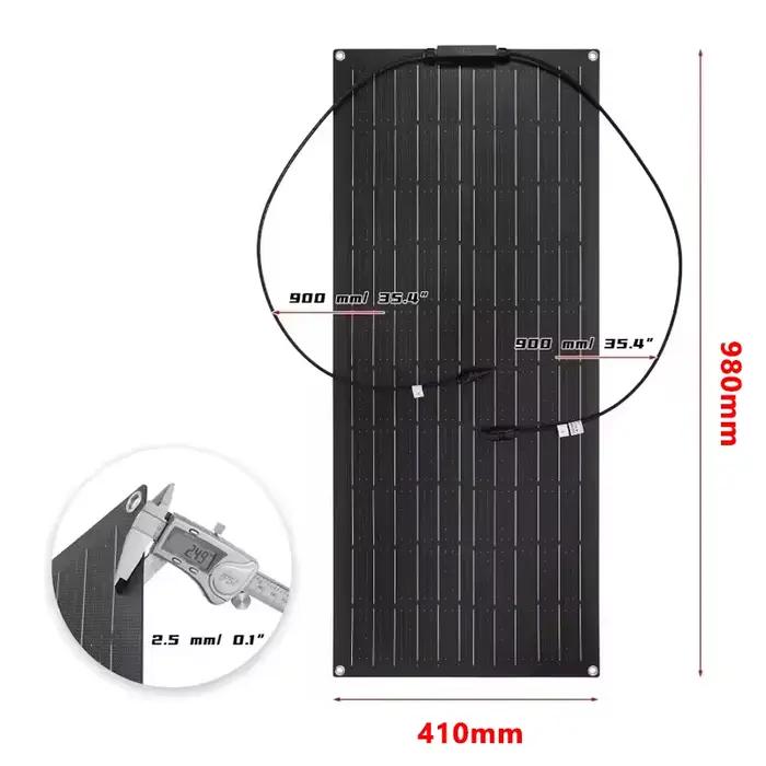 Panneau solaire Flexible 300W 600W