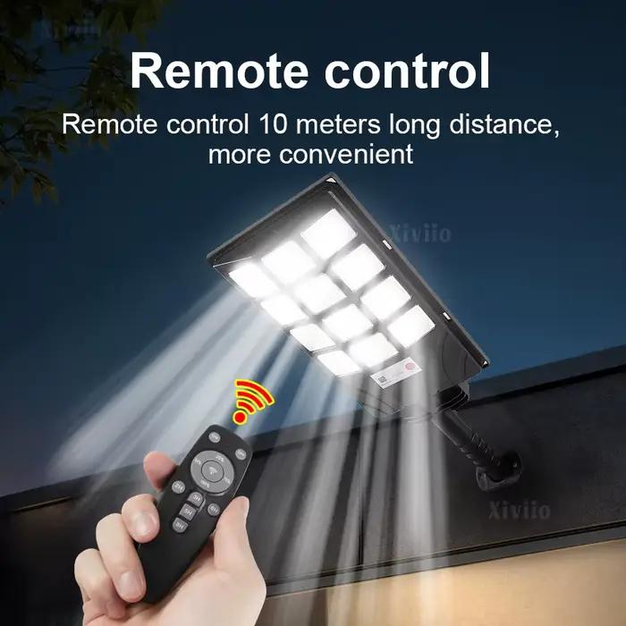 10000000LM 8000W/6000W Super puissant LED lumière solaire extérieure IP65 capteur de mouvement lampe murale