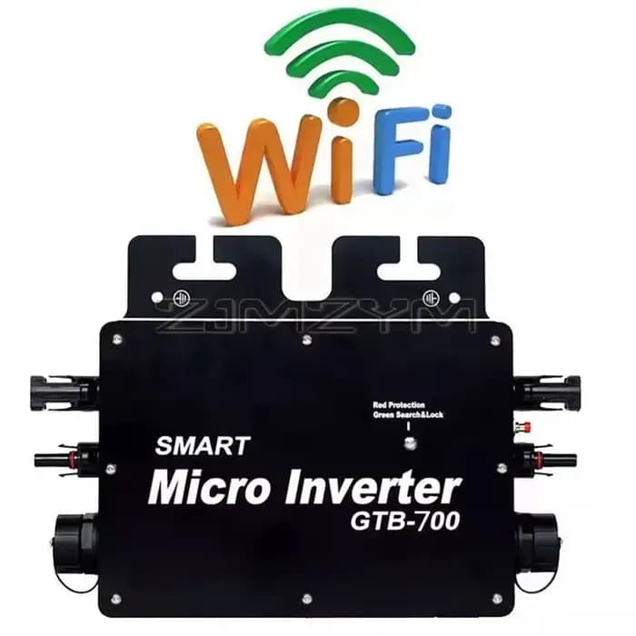 Micro-onduleur solaire PV 600W 800W, sortie DC à AC 110V 220V, Micro onduleur de liaison au réseau solaire IP65 avec WIFI