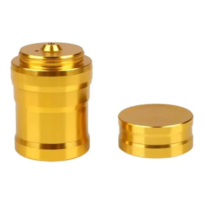 Mini Lampe à Alcool Portable en Métal, Brûleur de Chauffage Liquide pour Laboratoire, Camping, Voyage et Survie d'Urgence