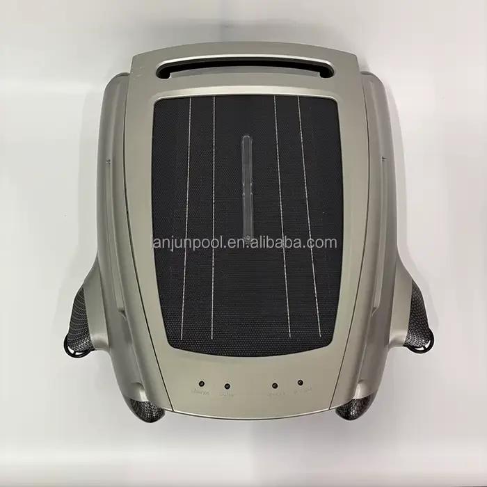 Nettoyeur de piscine robotisé intelligent à énergie solaire avec fonction de charge automatique
