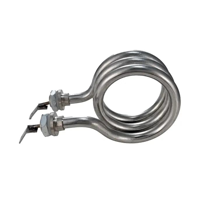 Élément de chauffe-eau à Immersion en acier inoxydable, 3 bobines, accessoires de fontaine d'eau, 220V 500W, élément chauffant électrique