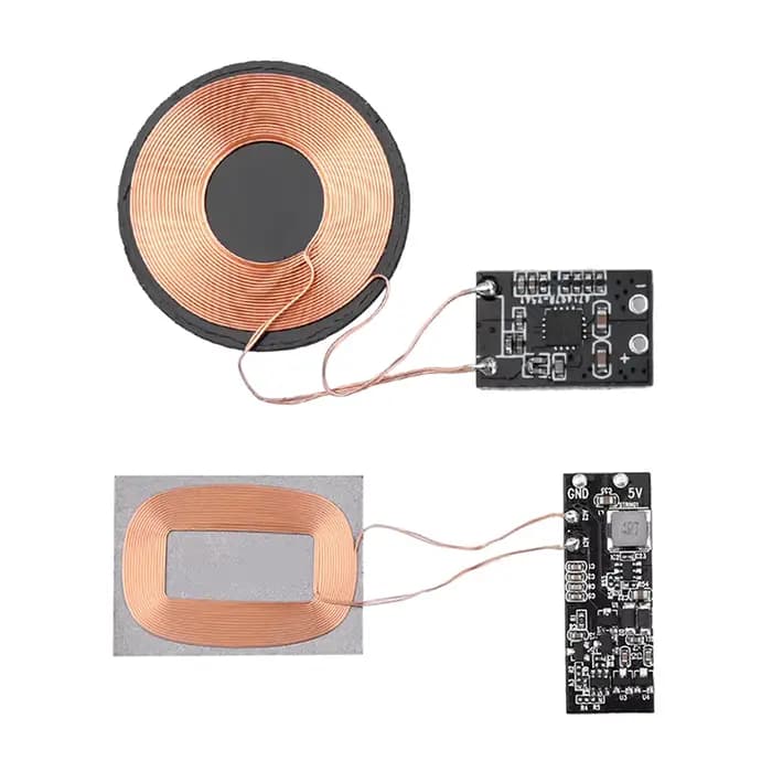 Module récepteur de chargeur sans fil TI Mini Standard amélioré 5V 3W 5W, carte PCBA de charge sans fil universelle