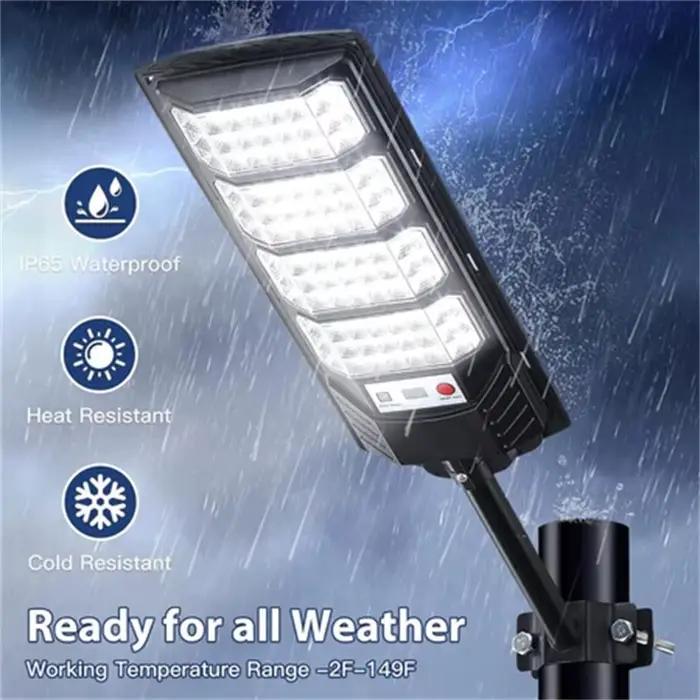 Lampe solaire LED puissante 100000LM 4000W/2000W/500W pour extérieur