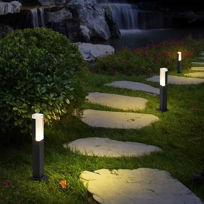 LED lampe à gazon paysage lumières pour la décoration de jardin IP65 étanche AC85-265V lumières de jardin éclairage extérieur pour maison de campagne