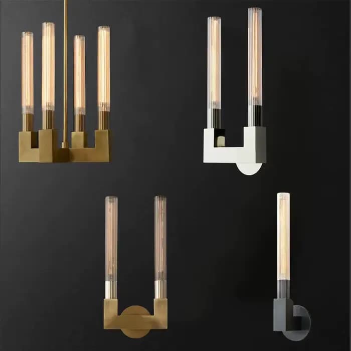 Plafonnier de luxe contemporain 2025 lampe suspendue de Style nordique américain réglable à intensité variable pour applique murale de Bar de chambre à coucher