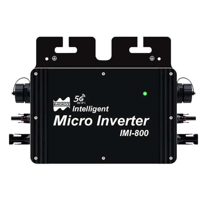 Micro onduleur solaire MPPT 800W, 22-50vdc, entrée de panneau solaire IP65, WiFi intégré pour réseau domestique 120VAC ou 230VAC