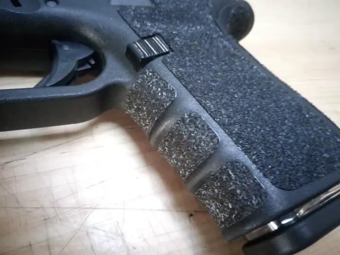 Gant antidérapant en caoutchouc texturé pour Glock G17 G19 G20 G21 G22 G25 26 G27 G33 43 G43X, accessoires pour holster de pistolet