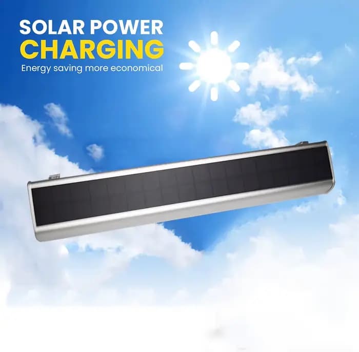 Panneau d'affichage solaire avec capteur de mouvement, 4 modes de fonctionnement, panneau lumineux LED en aluminium, éclairage de panneau postal à énergie solaire