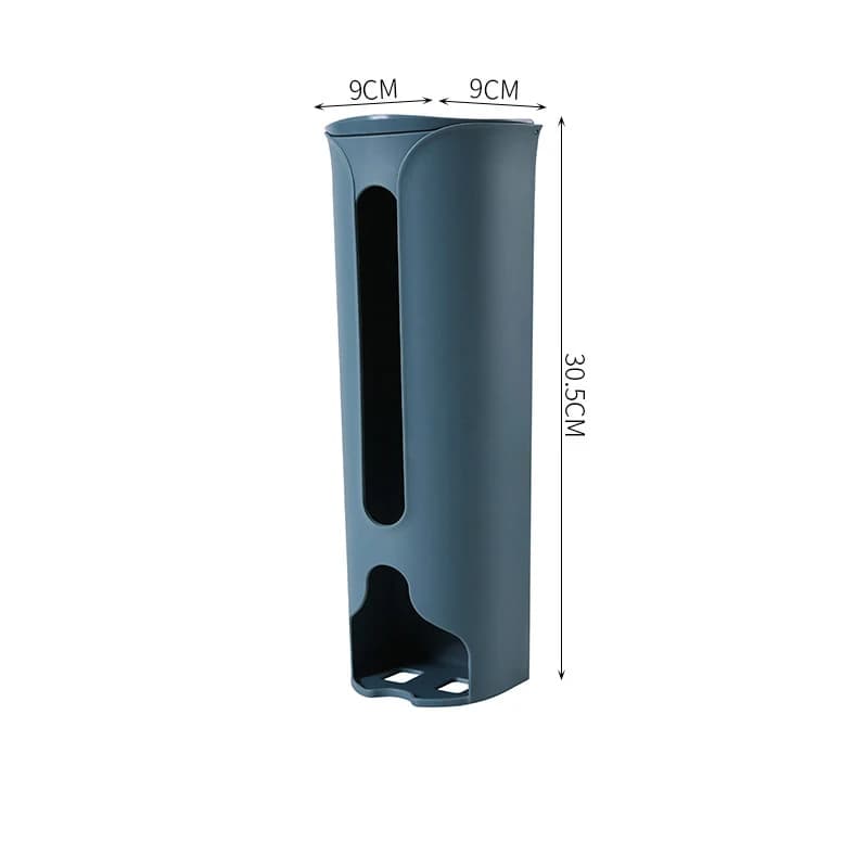 Porte-sac en plastique de cuisine, organisateur mural suspendu, boîte de rangement de sacs poubelles