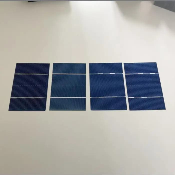 50pcs Mini panneau solaire 78mm * 52mm 0.5V 0.7W chaque pièces cellules solaires pour bricolage pann