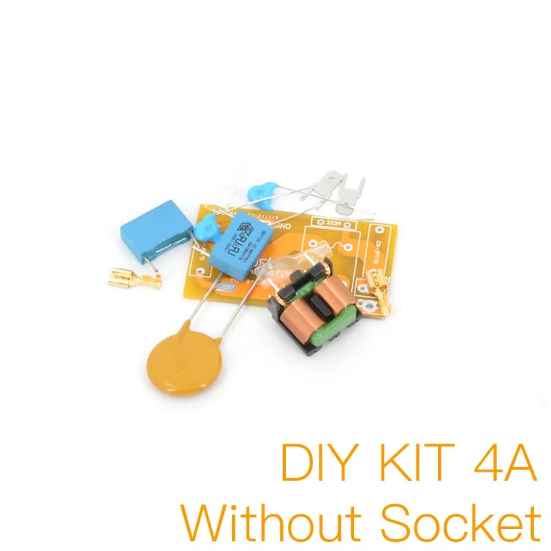 MOFI – prise de filtre EMI 10A plaquée or, prise de courant alternatif pour Audio HiFi (nouveau Desi