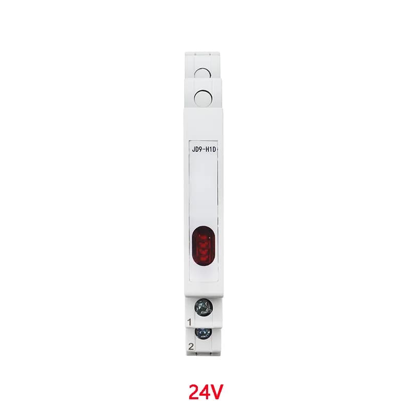 JD9 Din Rail voyant 24V 220V AC/DC Type de piste Signal lumineux tricolore double couleur lumière ro