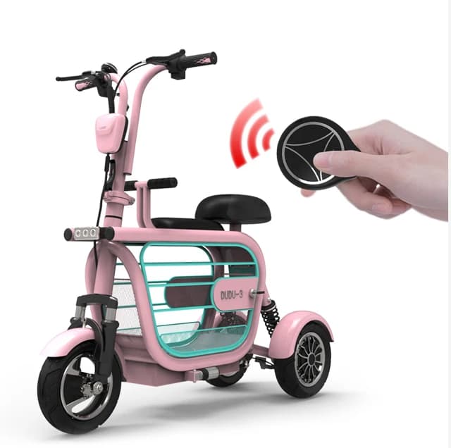 Fournisseur de tricycle électrique d'usine OEM, vélo électrique à trois roues 48V 400W, vélo électri
