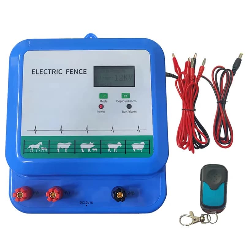 Électrificateur de clôture électrique, alarme de fil cassé, clôture électrique de ferme, les clôture