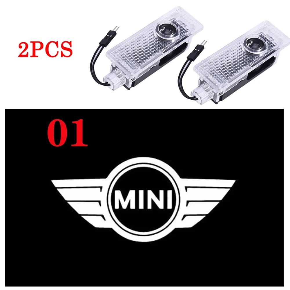 2/4 pièces pour BMW Mini Cooper Works R60 R61 R55 R56 R57 R58 JCW R59 F54 F56 F55 F57, lumière de bi