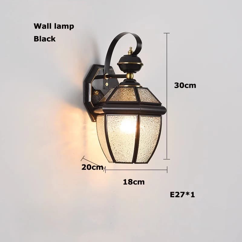 Plafonnier led suspendu au style américain Vintage en fer et verre, Bronze, gris, design e14, Lumina