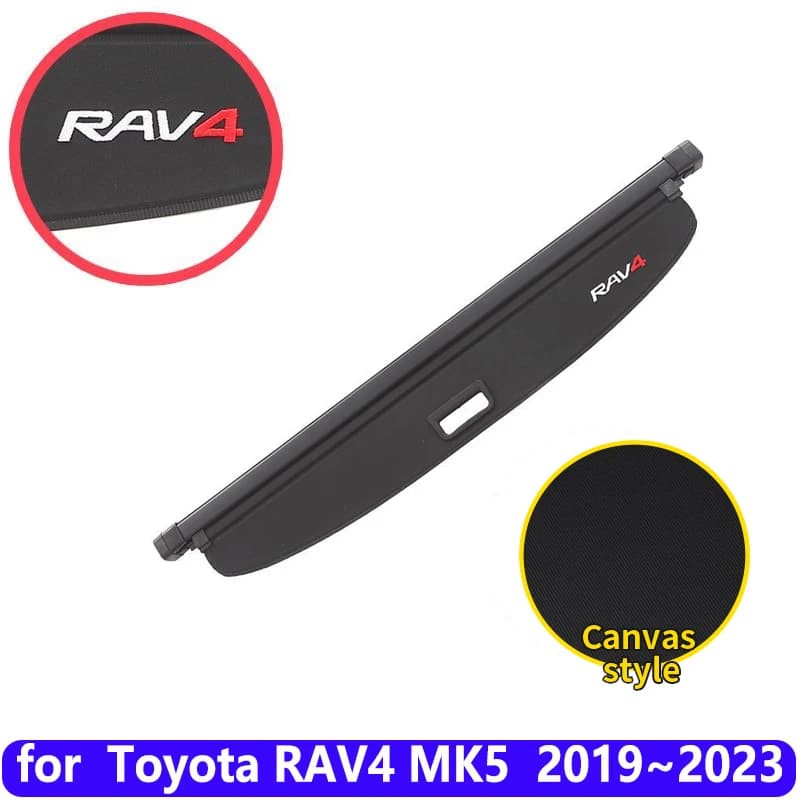 Pour Toyota RAV4 2022 accessoires RAV 4 2019 ~ 2024 2020 MK5 XA50 voiture de luxe coffre bagages rid