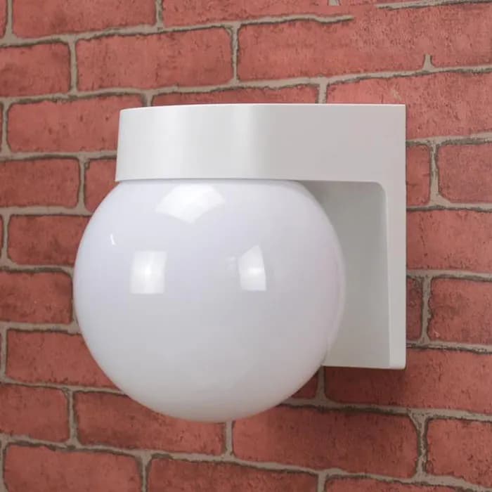 Applique extérieure balcon chambre couloir cour lampe acrylique abat-jour E27 applique sphérique sup