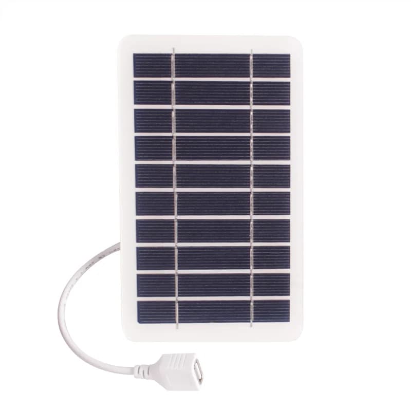 Chargeur de panneau solaire Portable, USB, sûr et Stable, Compatible avec les téléphones, ventilateu