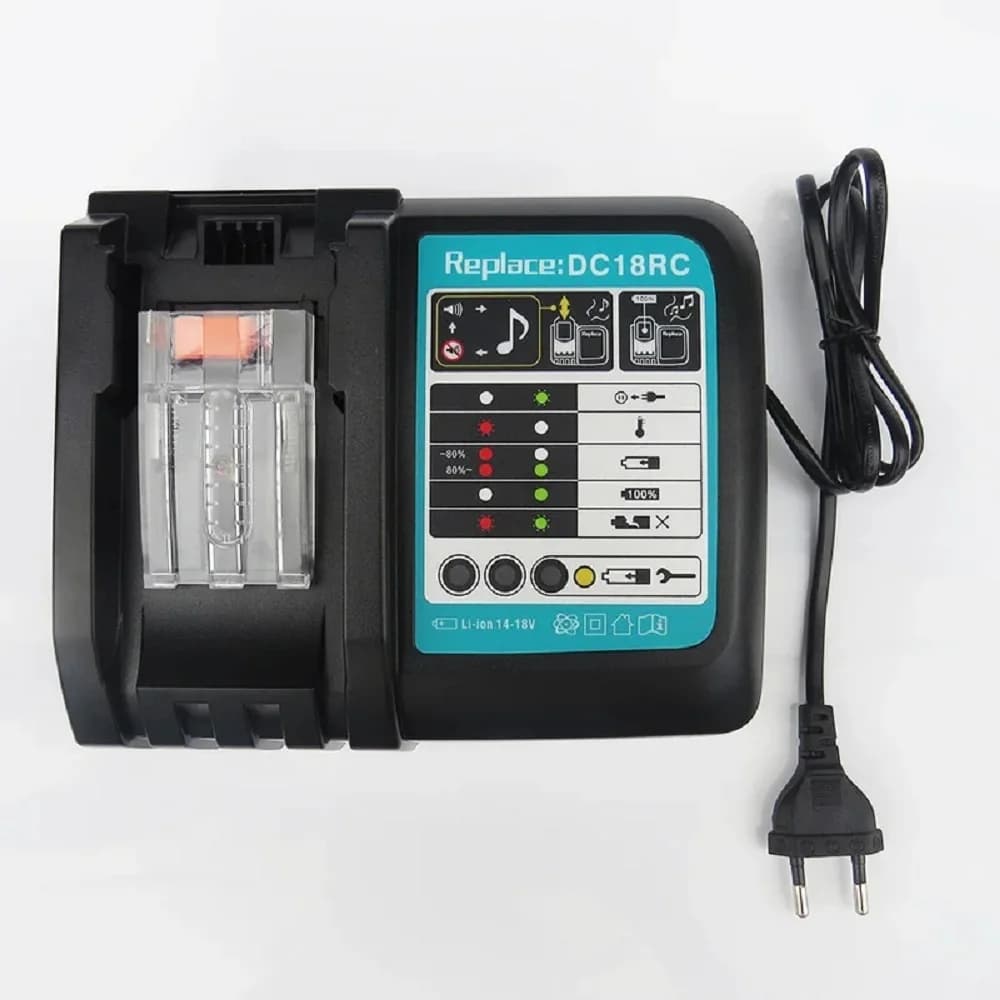 Chargeur de batterie 3A pour batterie Li-ion Makita 14.4V 18V BL1415 BL1430 BL1815 BL1830 BL1840 BL1