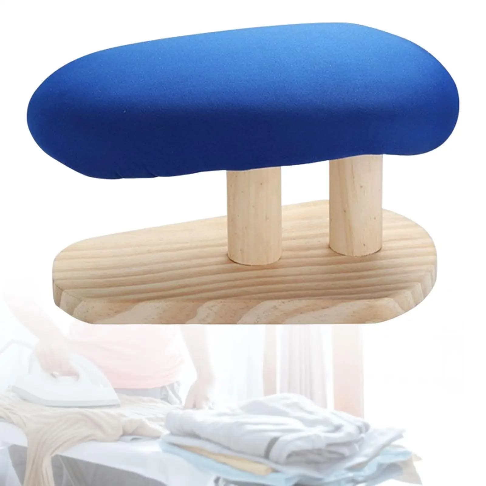 Planche à repasser domestique en bois massif, tabouret à manches longues, petite Table épaisse pour