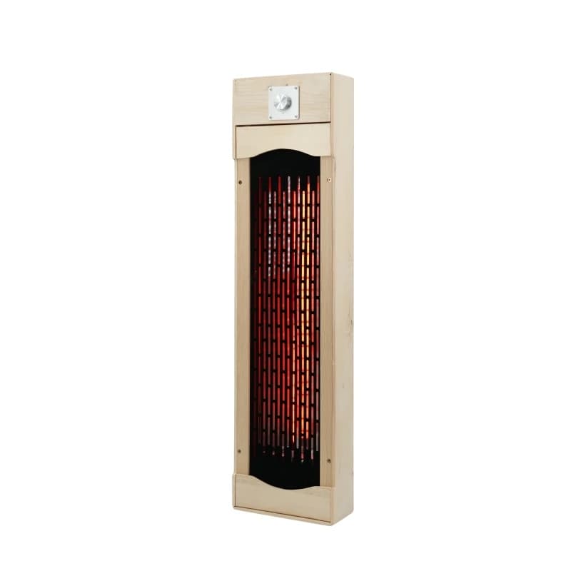 Chauffage de Sauna à infrarouge lointain, avec bouton de réglage de la température, 110/220V 350W, a