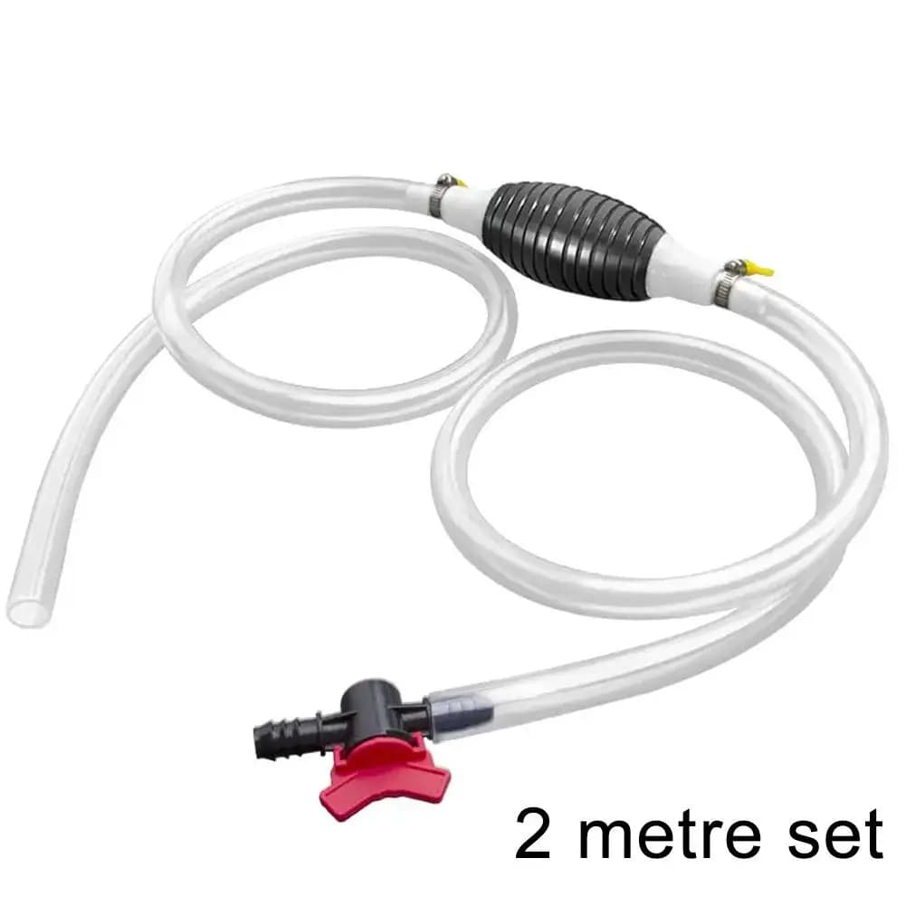 Pompe à essence manuelle pratique en PVC de 2M, pompe à carburant pour voiture, pompe à paille manue