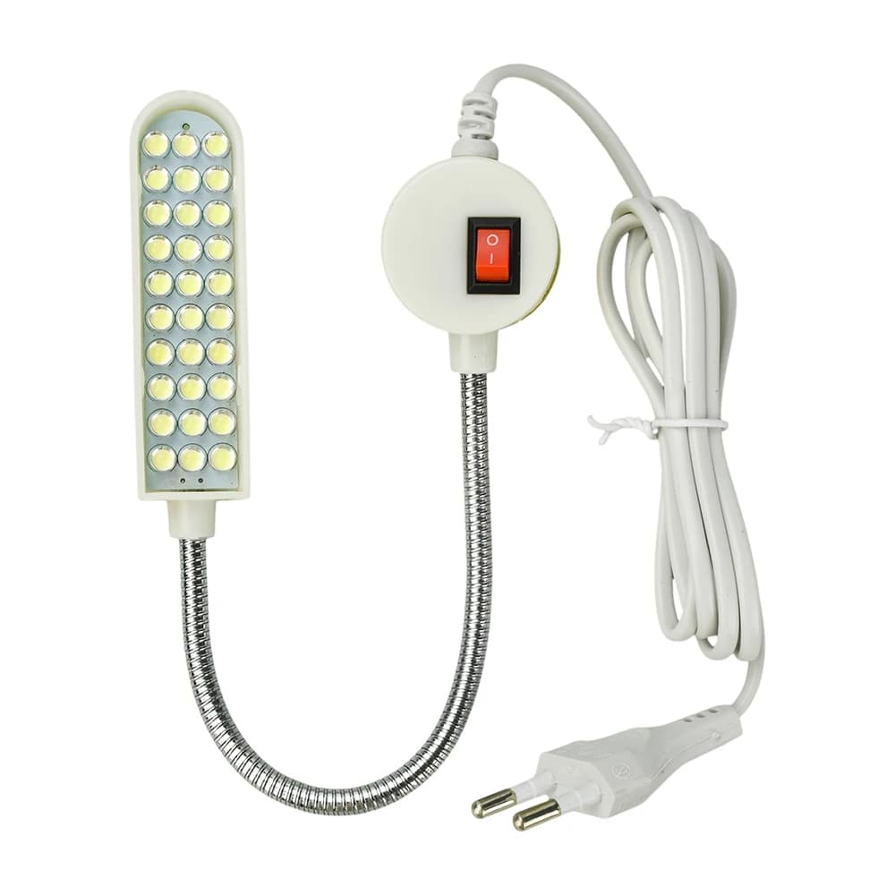 Éclairage LED pour machine à coudre, lampe de travail à 30 perles, super lumineuse pour intérieur, v