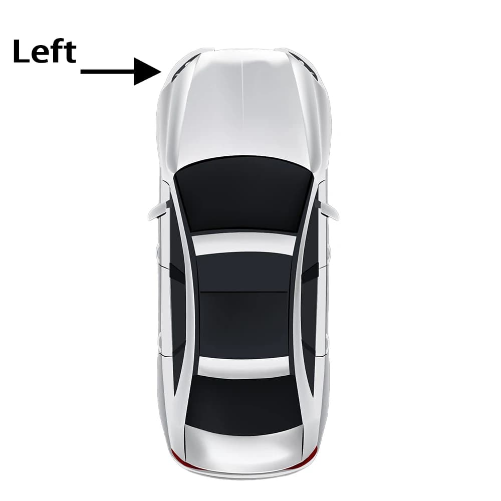 Coque de phare en plexiglas pour Zotye Z700 2016 2017 2018, accessoires de voiture, couvercle d'obje