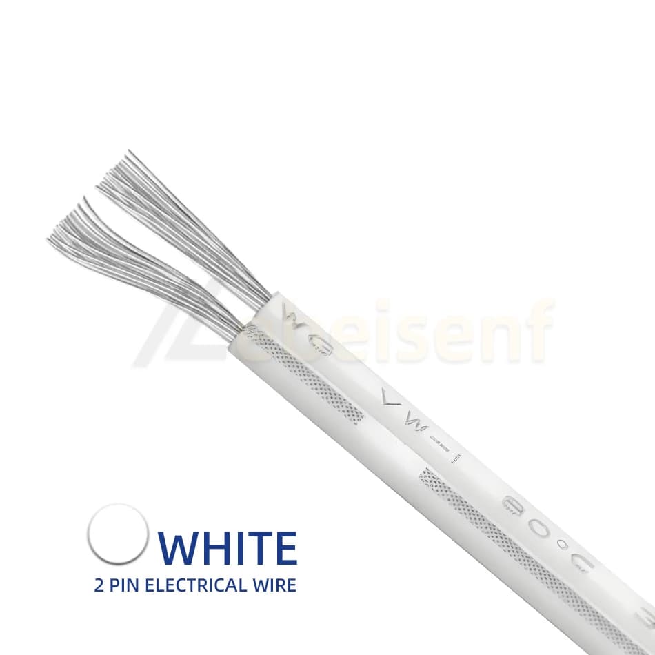 Câble d'extension fil de 2M, 5M, 10M, 20M, 24AWG, 22AWG, 20AWG pour bandes LED monocouleur à basse t