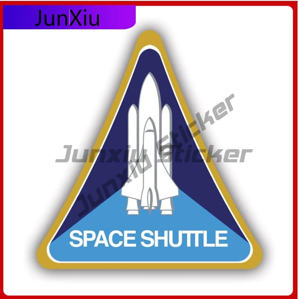 Autocollant du programme du navire spatial, décalcomanies créatives, patch de mission, exploration s