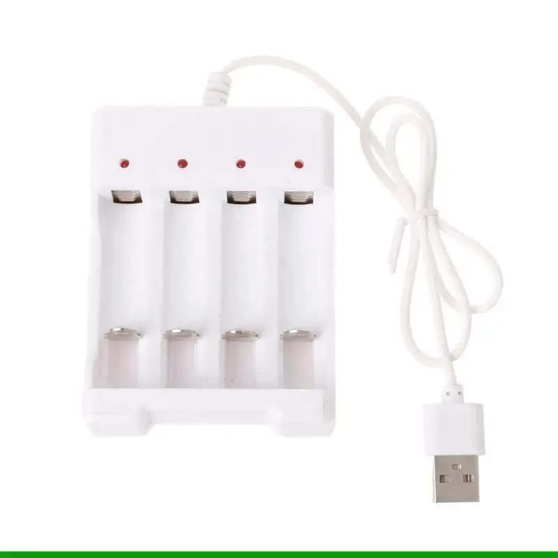 Chargeur batterie USB U55C, Station batterie Rechargeable AAA AA à 4 emplacements