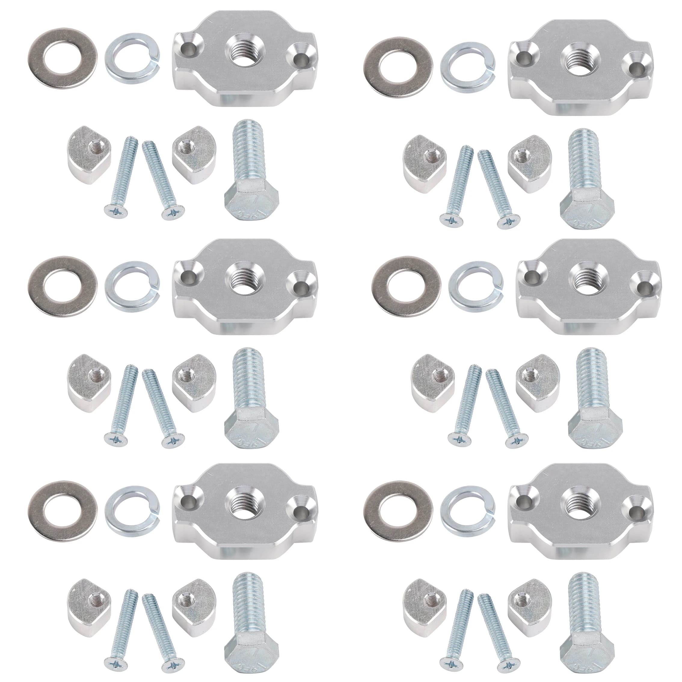 Kit de fixation rapide pour accessoires en aluminium, 6 pièces, pour VTT et UTV CFMoto