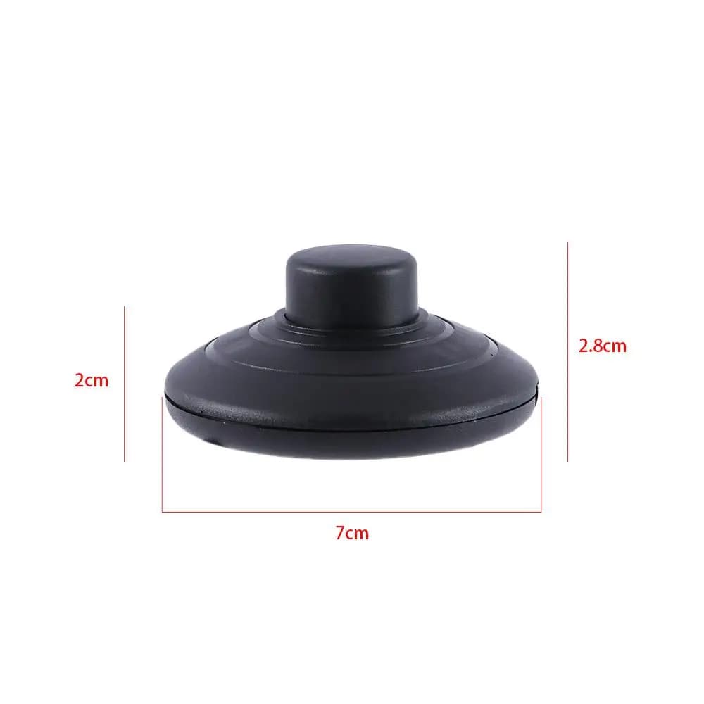 Interrupteur à pédale en plastique pour lampe, commande marche/arrêt intégrée, interrupteur de lumiè