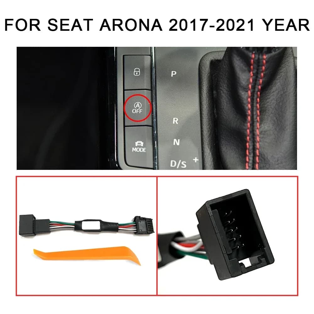 Annuleur de démarrage et d'arrêt automatique du moteur pour Seat Arona, arrêt automatique, câble de