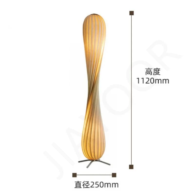 Lampe sur pied WENYUN style bois, décoration de tête de lit de chambre, lampe de table d'ambiance, l